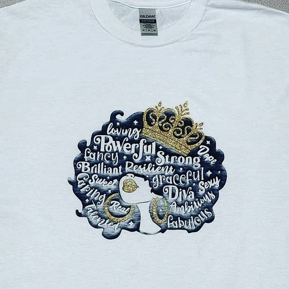 Premium Beard Boss Queen T Shirt - Picture 2 of 2